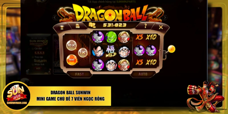 Dragon Ball SUNWIN - Mini Game Chủ Đề 7 Viên Ngọc Rồng