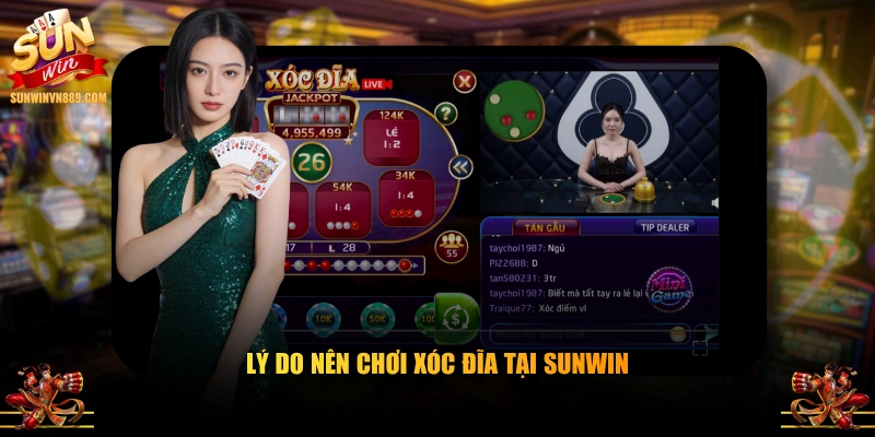 Lý do nên chơi Xóc Đĩa tại SUNWIN