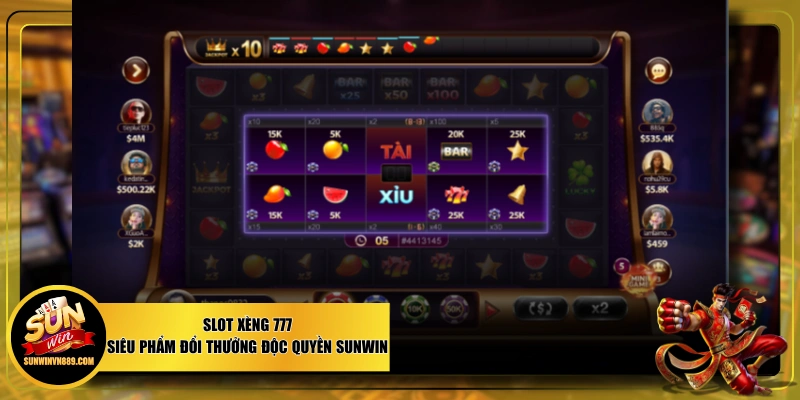 Slot Xèng 777 - Siêu Phẩm Đổi Thưởng Độc Quyền SUNWIN