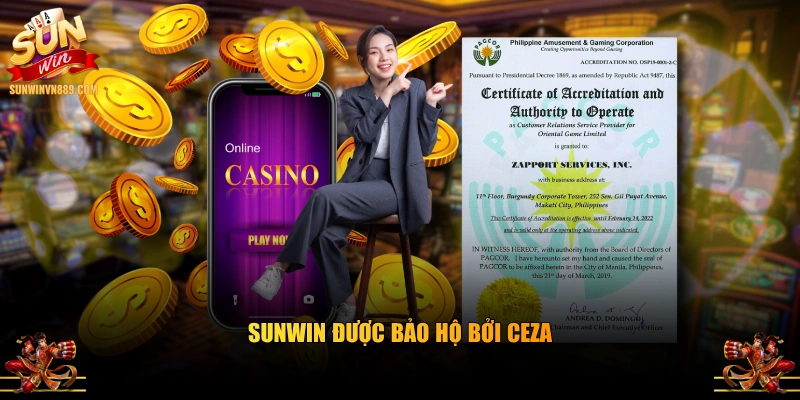 SUNWIN được bảo hộ bởi CEZA